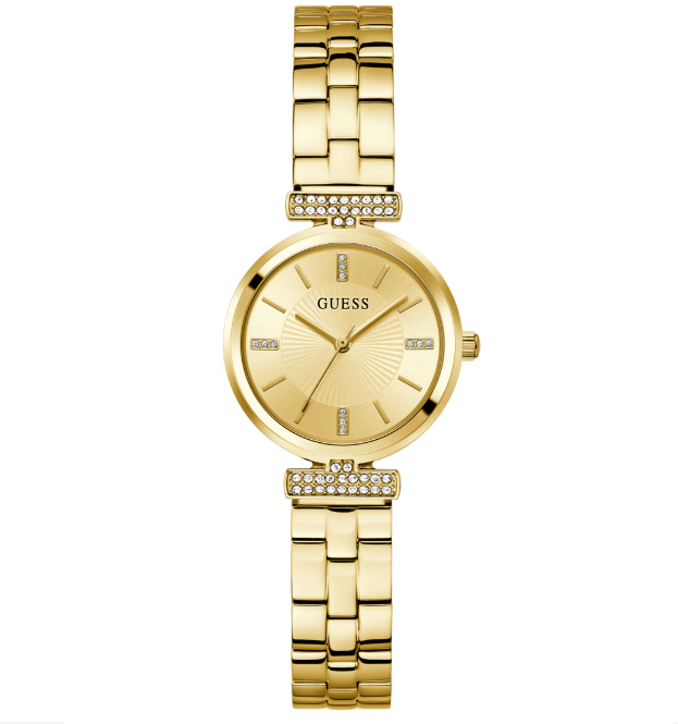 Guess Array Silbrig Damenuhr - GW0762L1