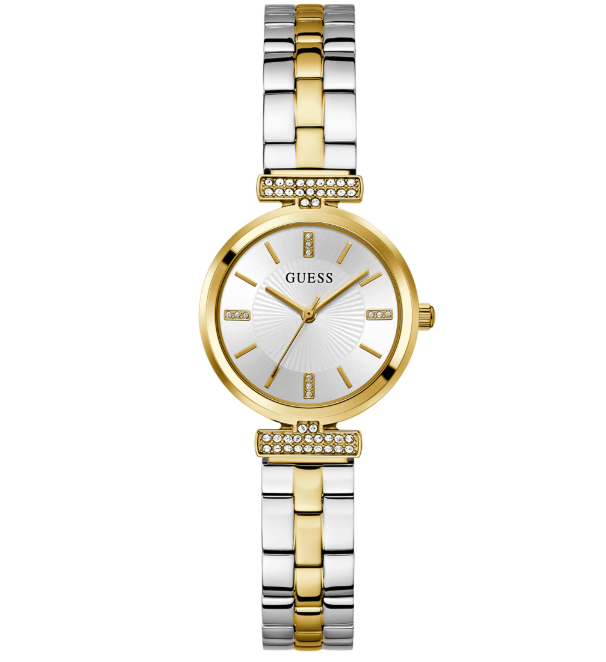 Guess Array Silbrig Damenuhr - GW0762L1