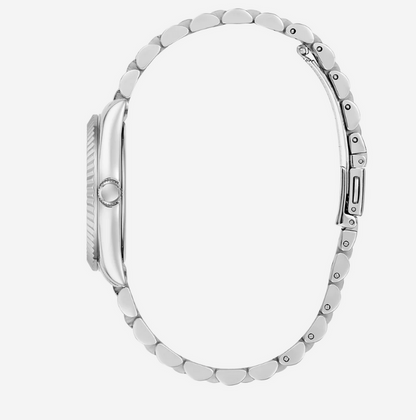 GUESS Ladies Silver Tone Multi-function - GW0936L1