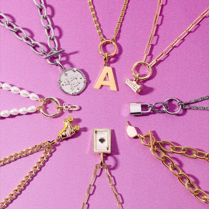 Harper Scroll Chain Necklace