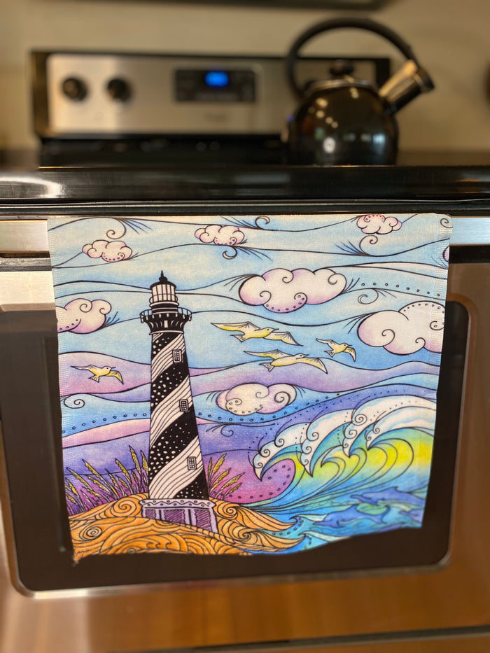 Hatteras Waves  Hand Towel