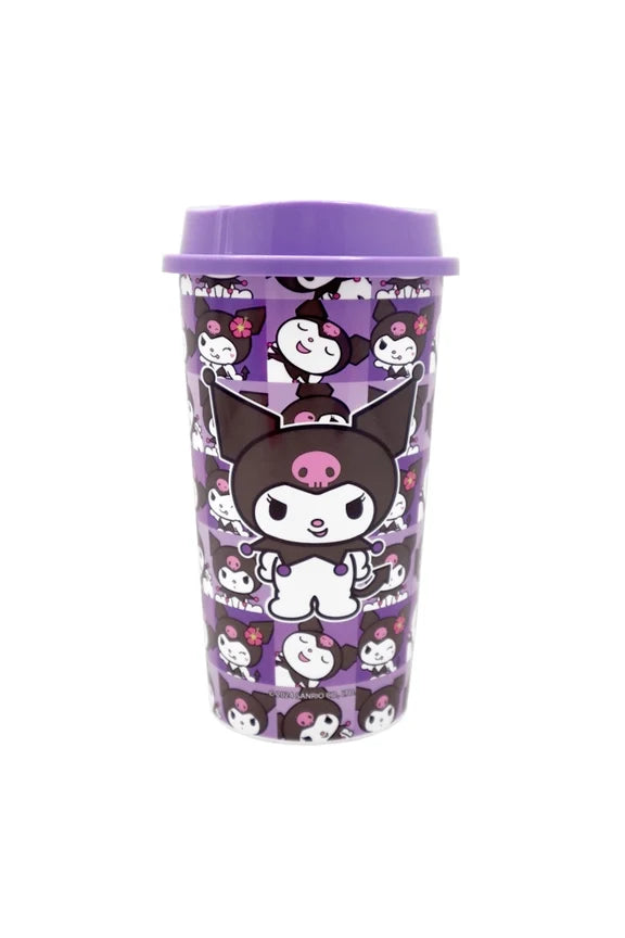 Hello Kitty Kuromi  20oz Plastic cup with lid