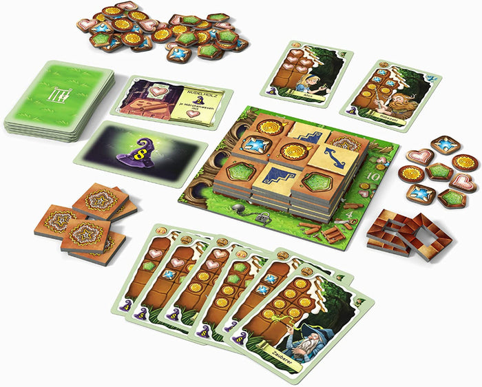 Spielmaterial von "Hexenhaus"