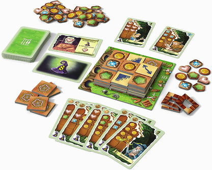 Spielmaterial von "Hexenhaus"