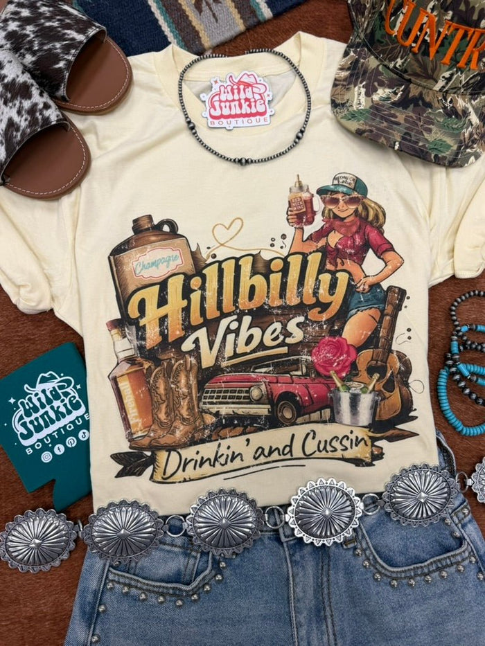 Hillbilly Vibes Graphic TeeS