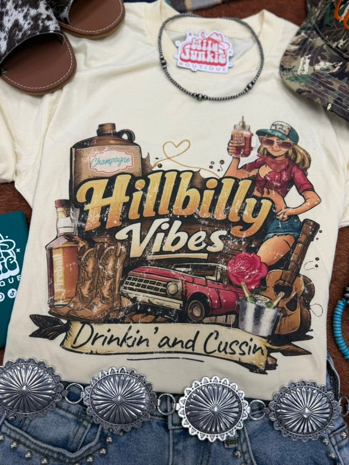 Hillbilly Vibes Graphic TeeS