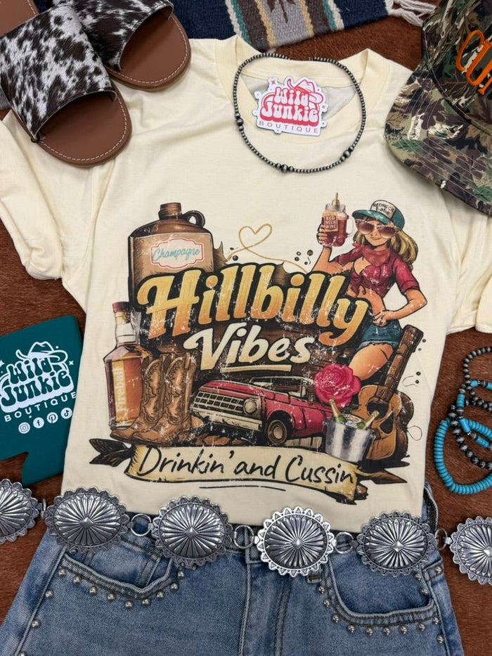 Hillbilly Vibes Graphic TeeS