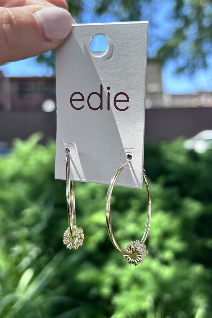Hoop Charm Earring