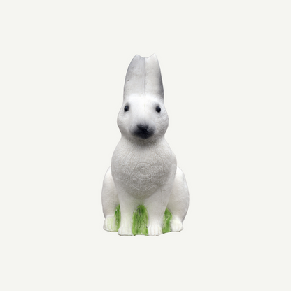 IBB 3D Tier Schneehase sitzend