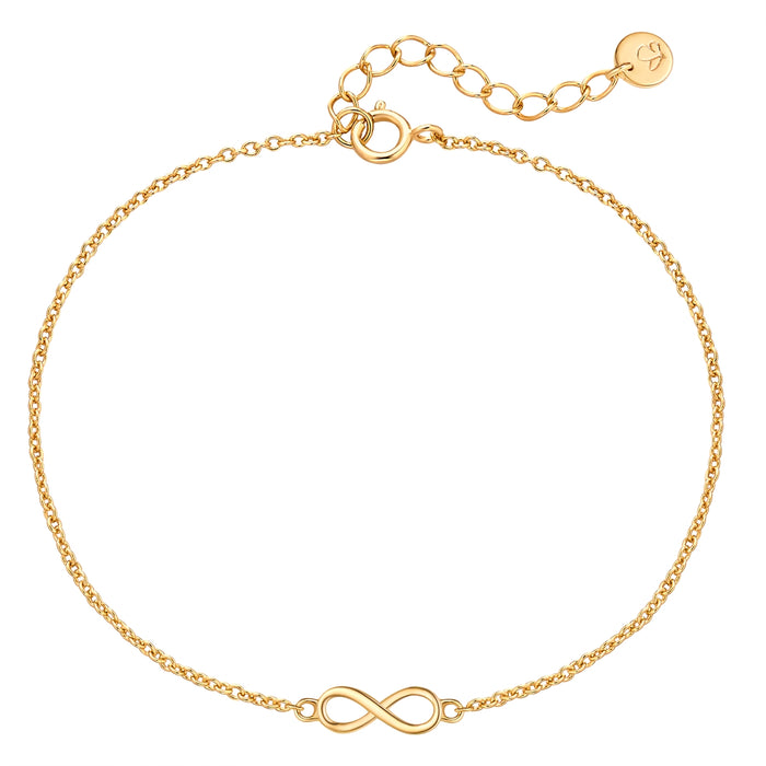 Infinity Armband gold