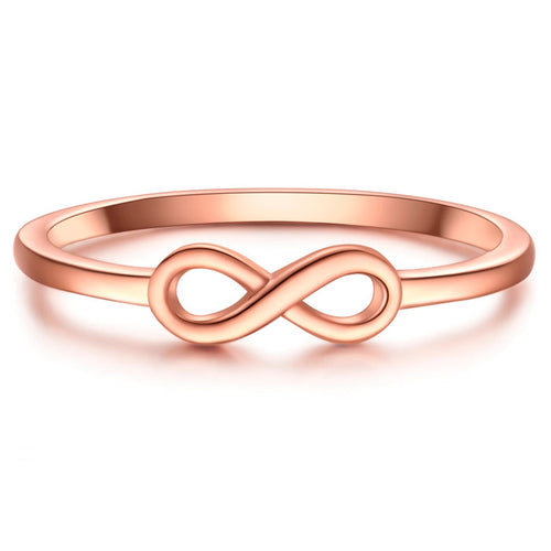 Infinity Ring roségold