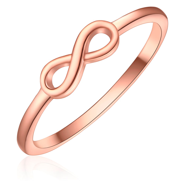 Infinity Ring roségold