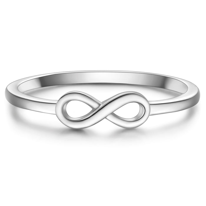 Infinity Ring silber