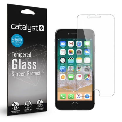 Catalyst Tempered Glass Screen Protector for iphone se gen 2 with packaging and tempered glass screen protector and iphone