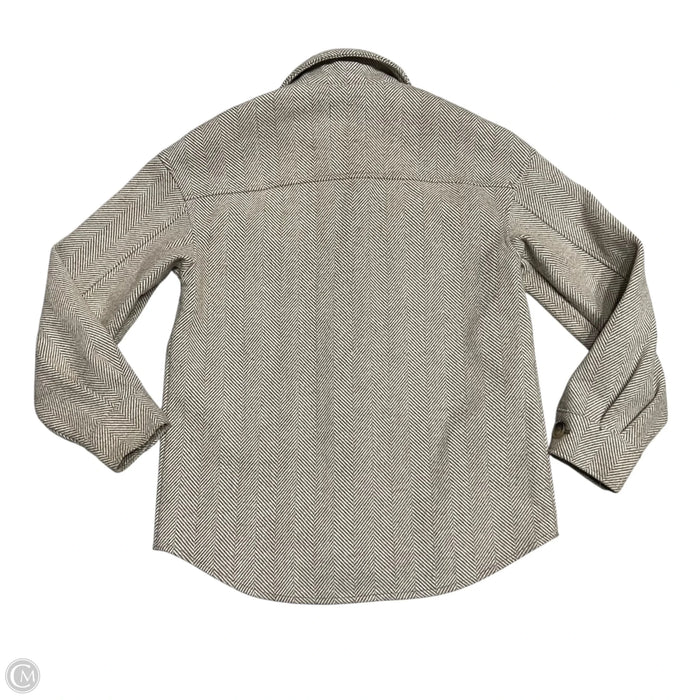 Jacket Other By Avec Les Filles In Brown & Cream, Size: S
