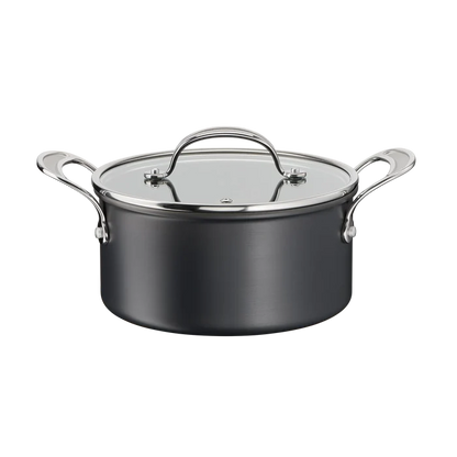 Jamie Oliver by Tefal Cooks Classic Non-Stick Induction Hard Anodised Stewpot + Lid 24cm/5L