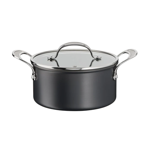 Jamie Oliver by Tefal Cooks Classic Non-Stick Induction Hard Anodised Stewpot + Lid 24cm/5L