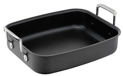 Jamie Oliver by Tefal Premium Hard Anodised Roaster & Rack 26x32cm