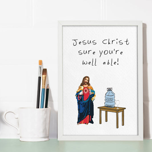 JC Sure You're Well Able Poster