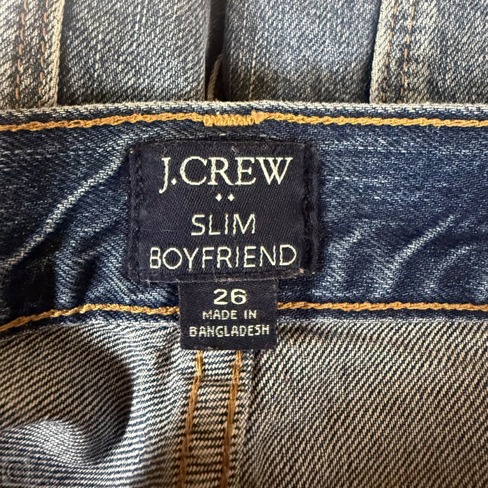 Jeans Boyfriend By J. Crew In Blue Denim, Size: 2