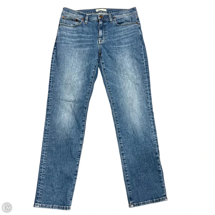 Jeans Boyfriend By Madewell In Blue Denim, Size: 4