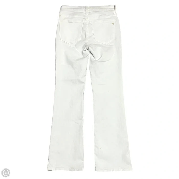Jeans Straight By Madewell In White Denim, Size: 0