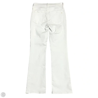 Jeans Straight By Madewell In White Denim, Size: 0
