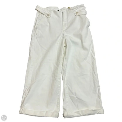 Jeans Wide Leg By Maeve In Cream Denim, Size: 14