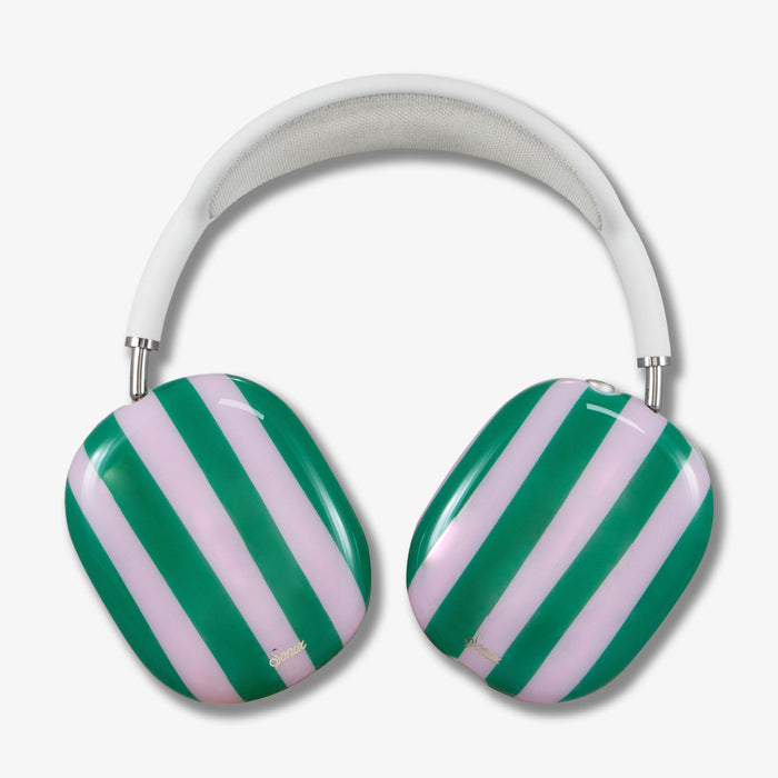 Jelly Stripe AirPods Max Cover - Pink / Green