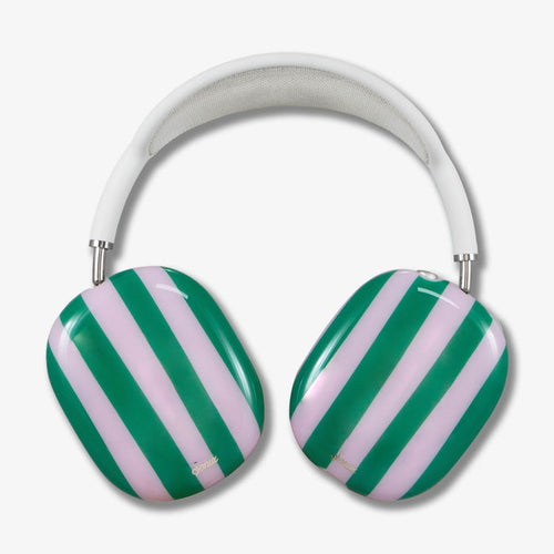 Jelly Stripe AirPods Max Cover - Pink / Green
