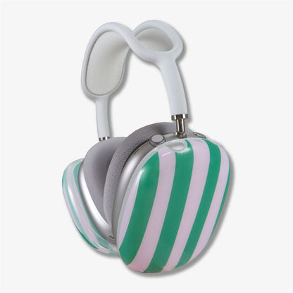 Jelly Stripe AirPods Max Cover - Pink / Green