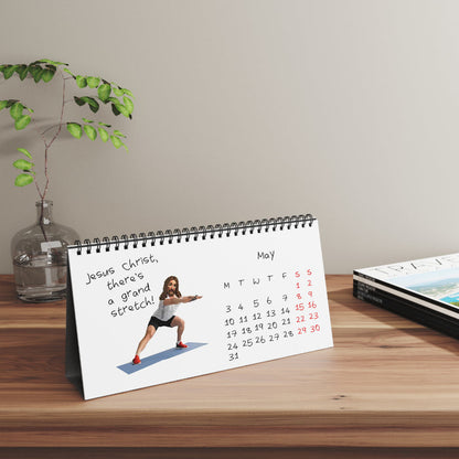 Jesus Christ WHAT A YEAR Calendar 2027 © Desktop