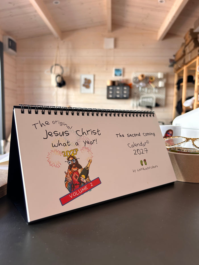 Jesus Christ WHAT A YEAR Calendar 2027 Volume 2 © Desktop