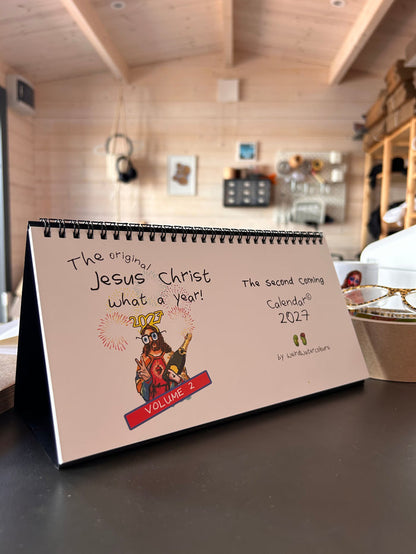 Jesus Christ WHAT A YEAR Calendar 2027 Volume 2 © Desktop
