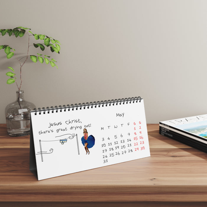 Jesus Christ WHAT A YEAR Calendar 2027 Volume 2 © Desktop