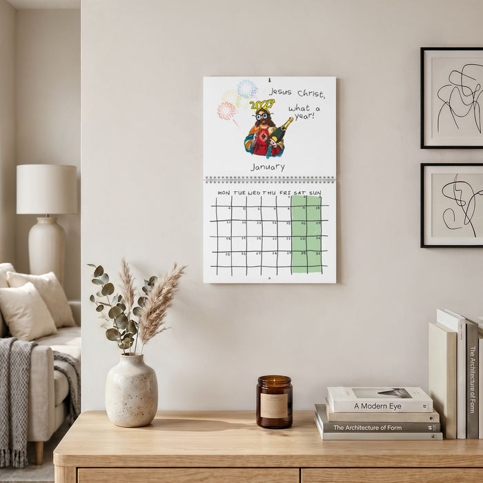 Jesus Christ WHAT A YEAR Calendar 2027 ©