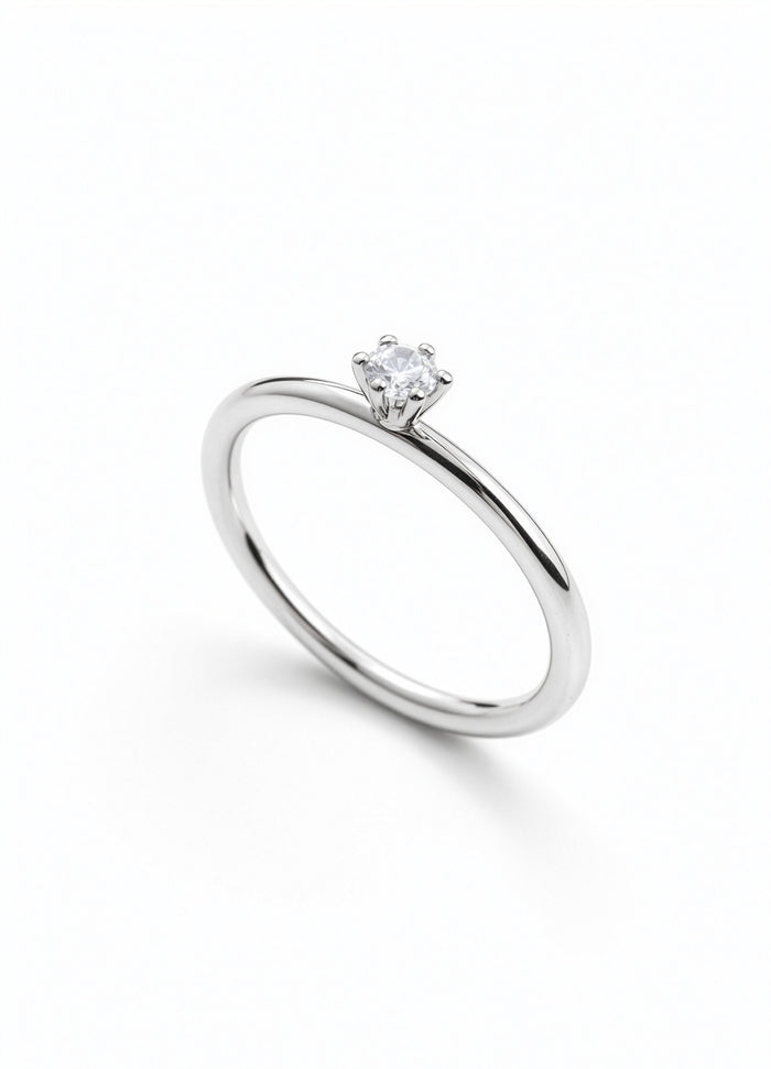 Julie 0,10 ct diamantring, Vigsel / Förlovningsring | I lager