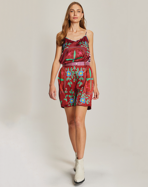 Juliette Shipibo Pleated Shorts