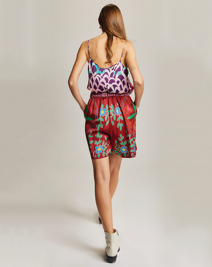 Juliette Shipibo Pleated Shorts
