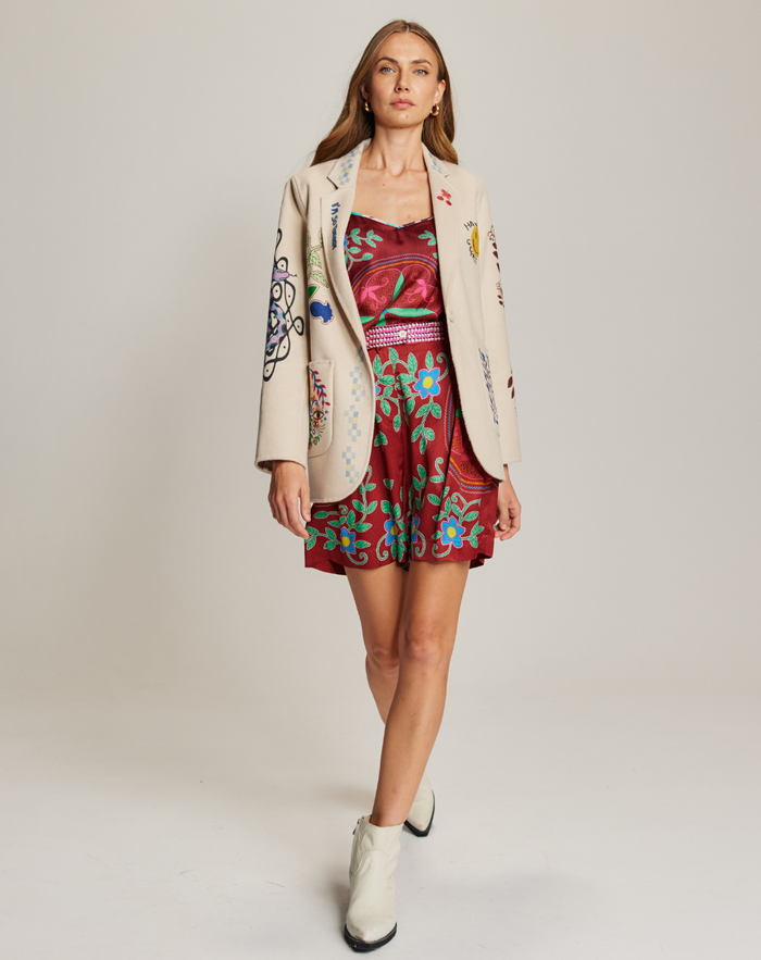 Juliette Shipibo Pleated Shorts