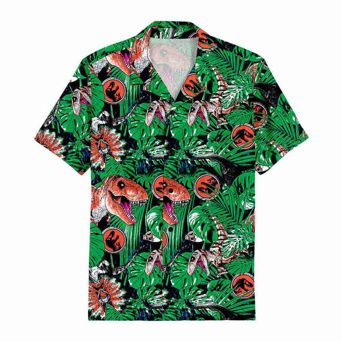 Jurassic Park - Woven Button Up Shirt