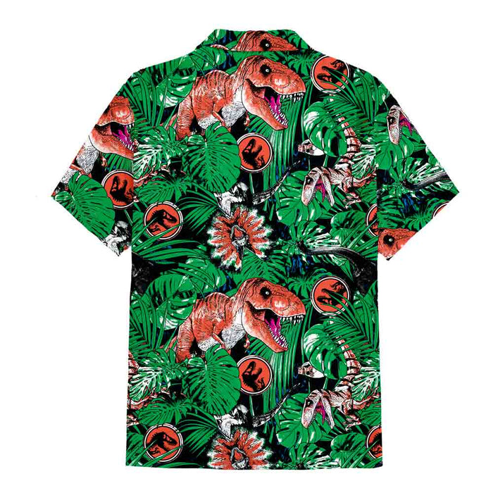 Jurassic Park - Woven Button Up Shirt