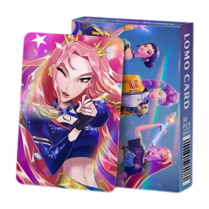 K-Pop Demon Hunters - Holographic Lomo Cards