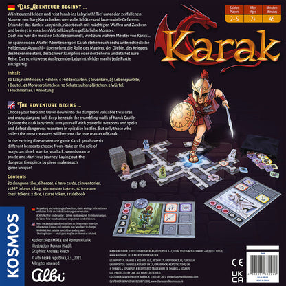 Karak - Abenteuerspiel für Kinder und Familien