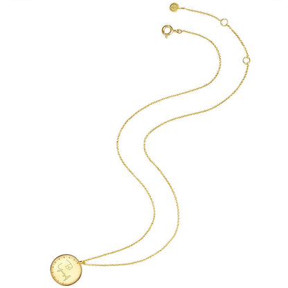 Kette BE YOURSELF gelbgold