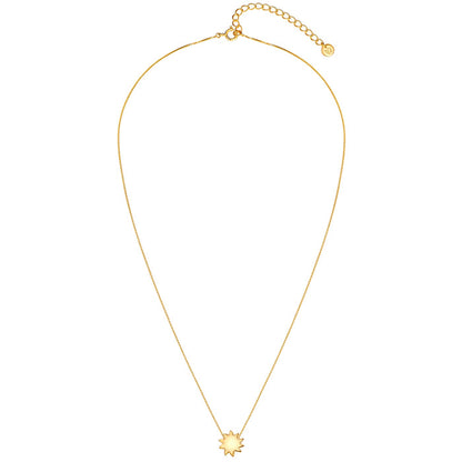 Kette mit Anhänger Sonne gold