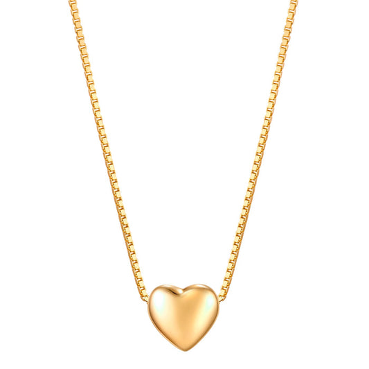 Kette mit goldenem Herz-Anhänger