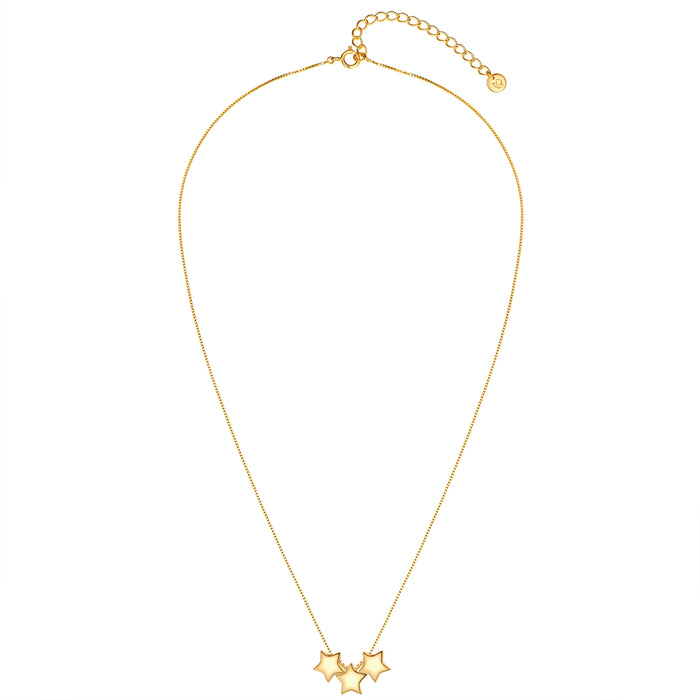 Kette mit Stern-Anhänger gold