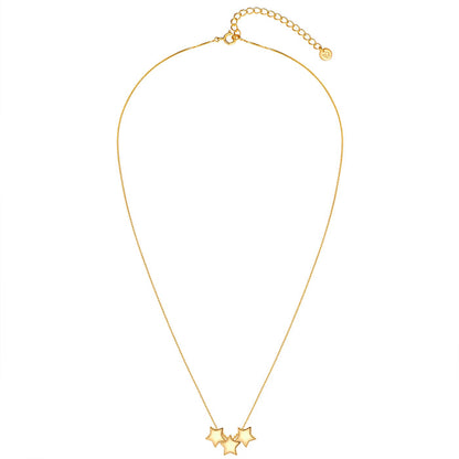 Kette mit Stern-Anhänger gold