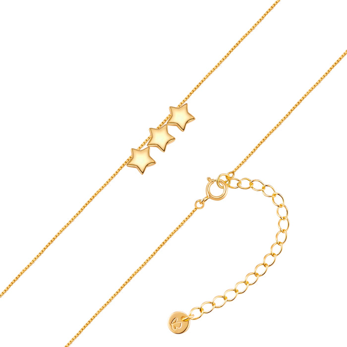 Kette mit Stern-Anhänger gold